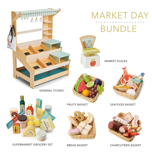 Tender Leaf Toys Market stall bundle