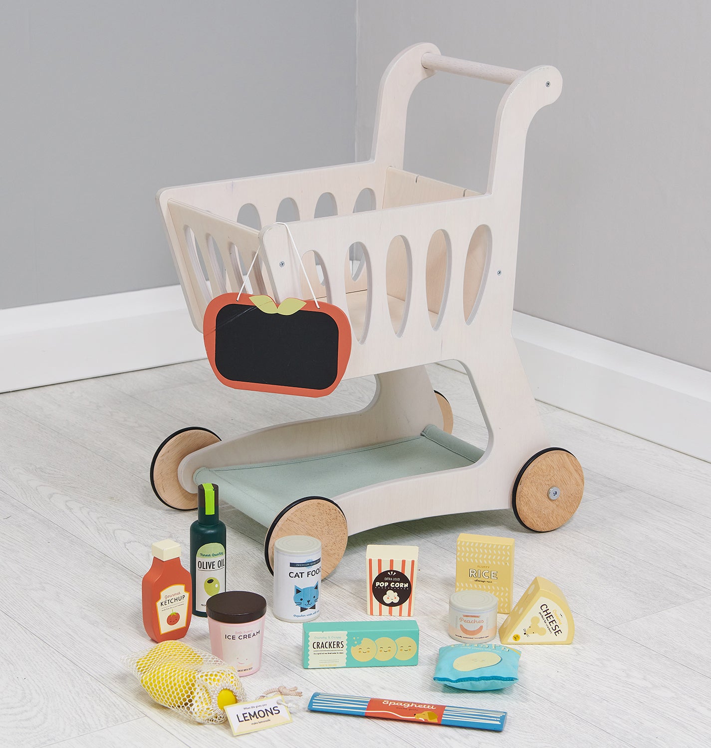 Tender Leaf toys shopping trolley bundle