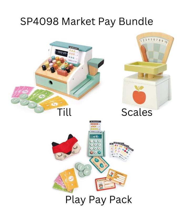 Tender Leaf Toys Market Shop Play bundle