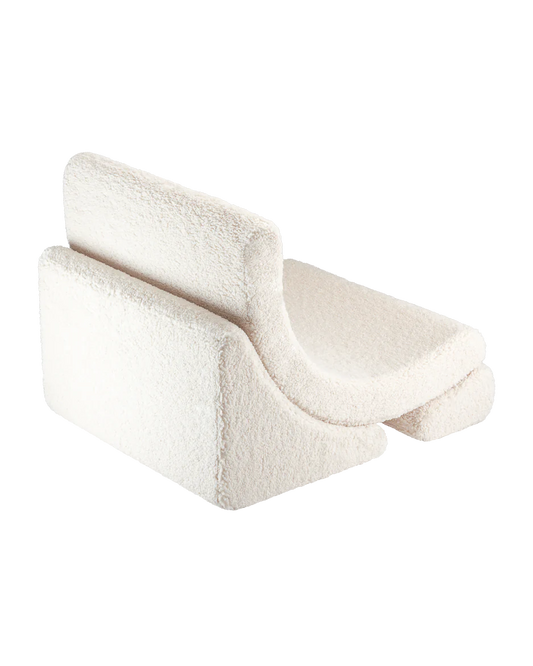 Children's modular moon chair Wigiwama Cream