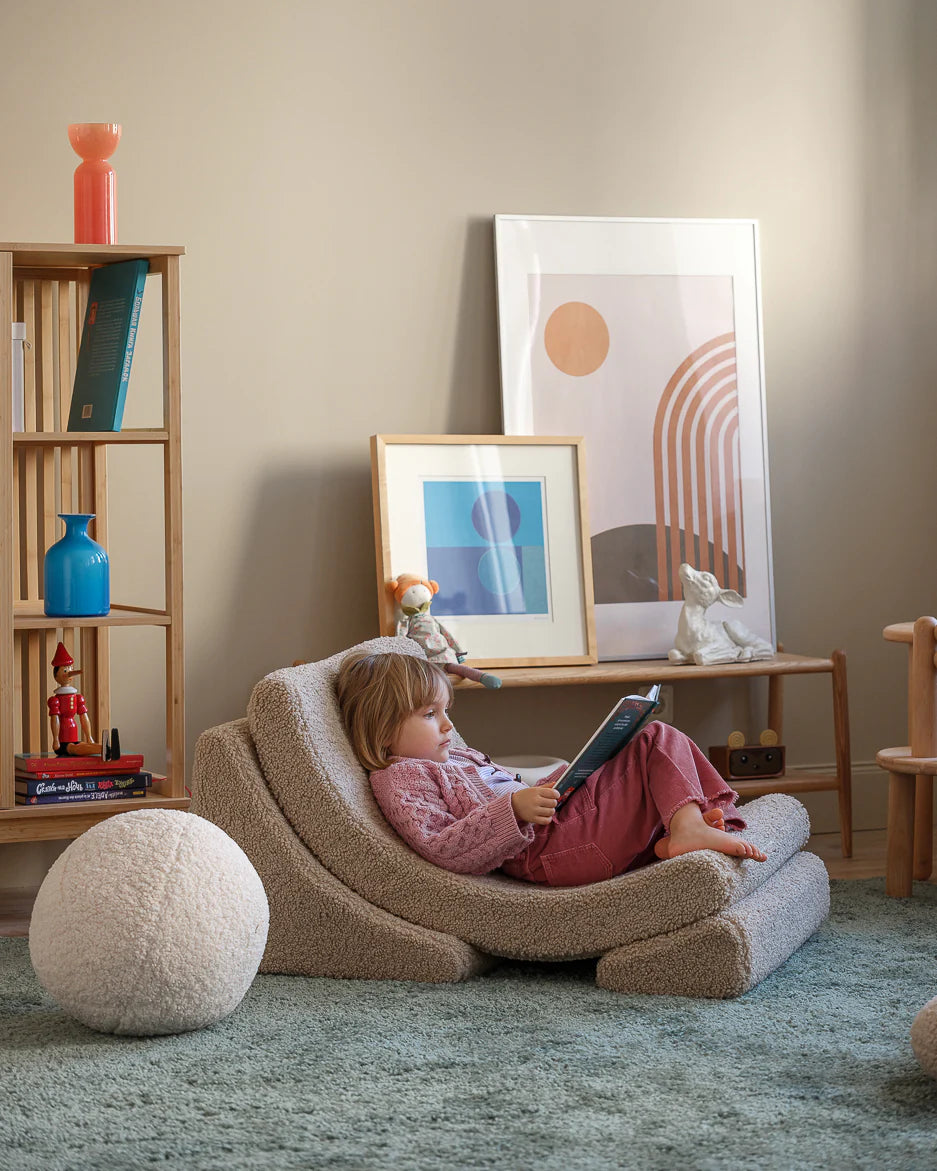 Children's modular moon chair Wigiwama Biscuit