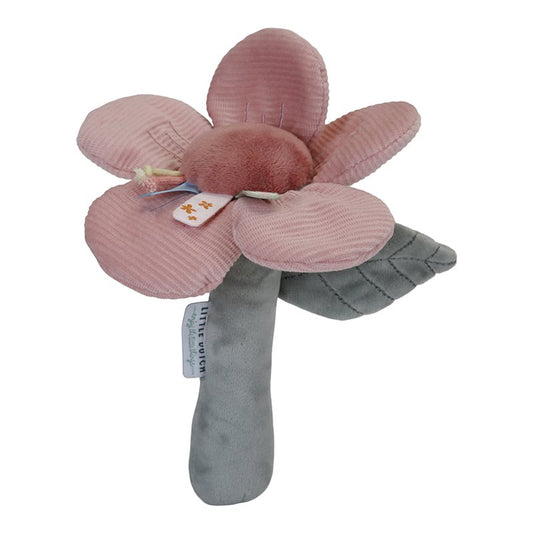 Little Dutch Rattle Toy Flower Pink