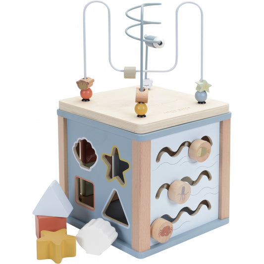 Little Dutch Wooden Activity Cube Ocean