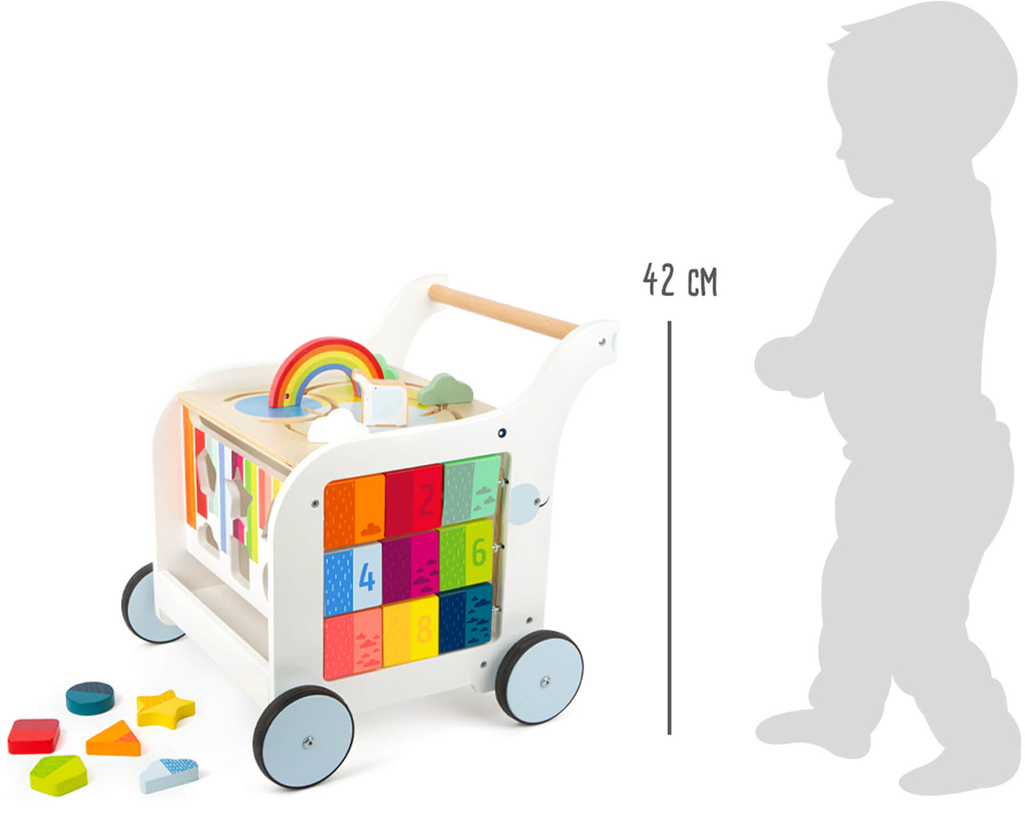 Legler Rainbow Baby Walker