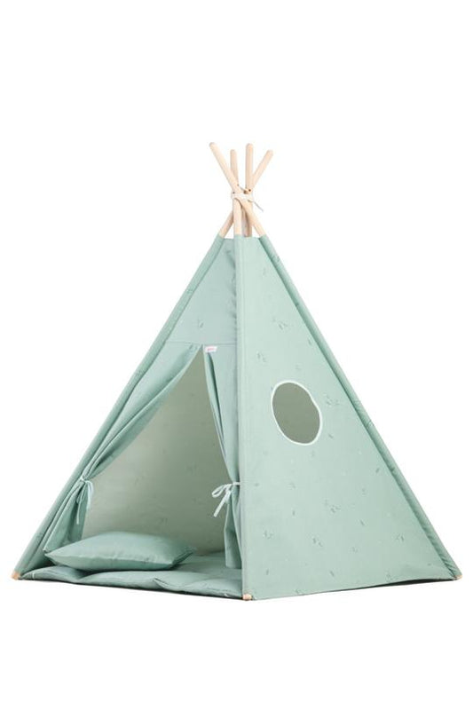 Wigiwama Minty Green Teepee Set