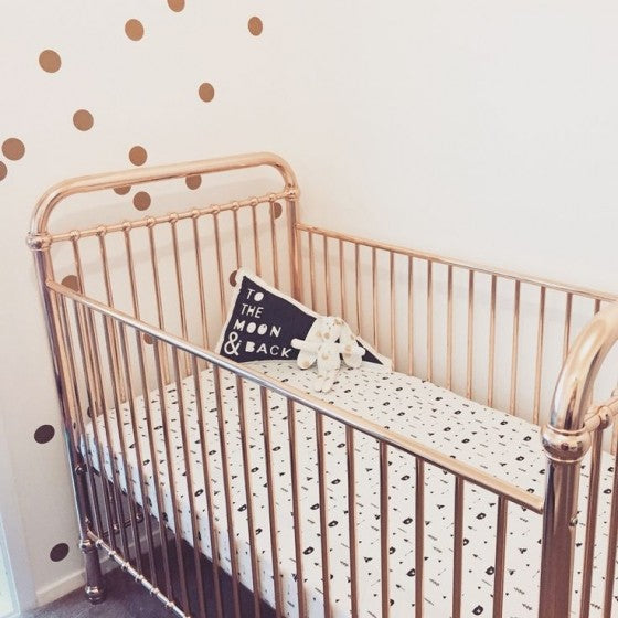 Incy Interiors Rose Gold Baby Cot