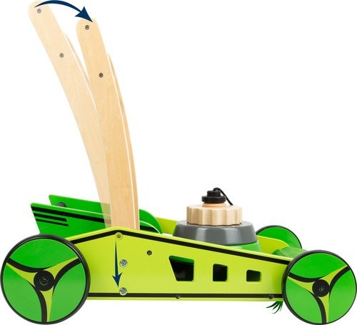 Wooden Lawn Mower Baby Walker