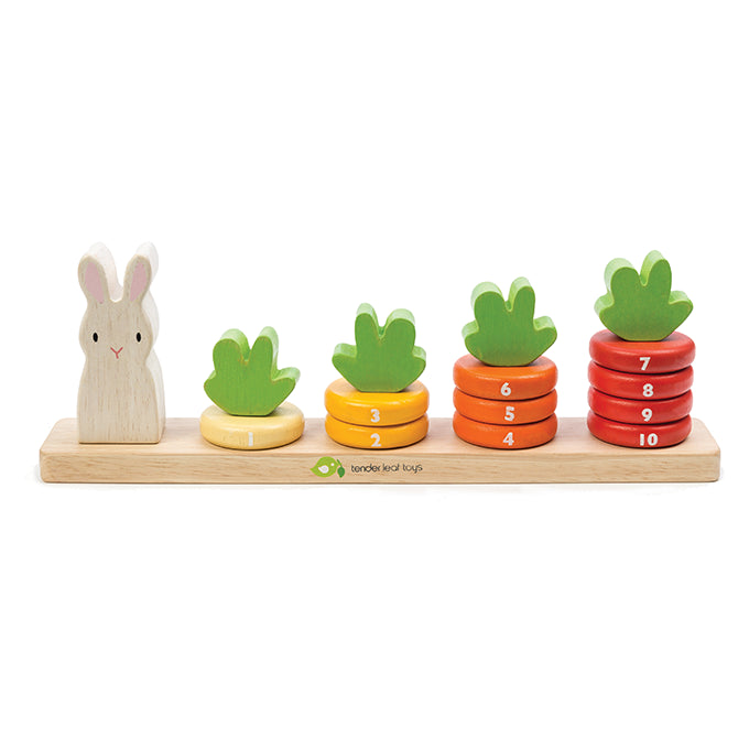 Tender Leaf Toys Counting Carrots