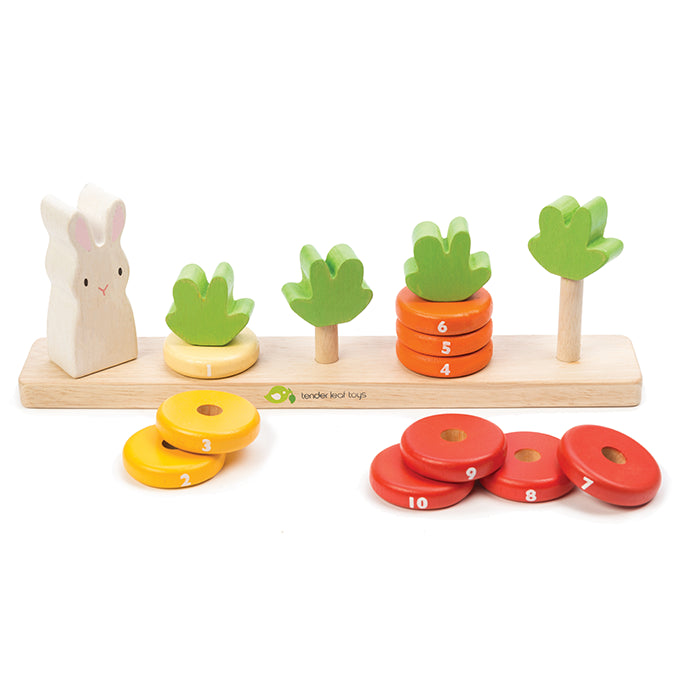 Tender Leaf Toys Counting Carrots