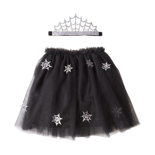 Meri Meri Cobweb Tutu and Headband Dressing Up Set