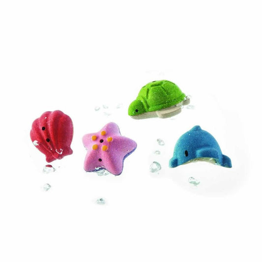 Plan Toys sea life wooden bath toys