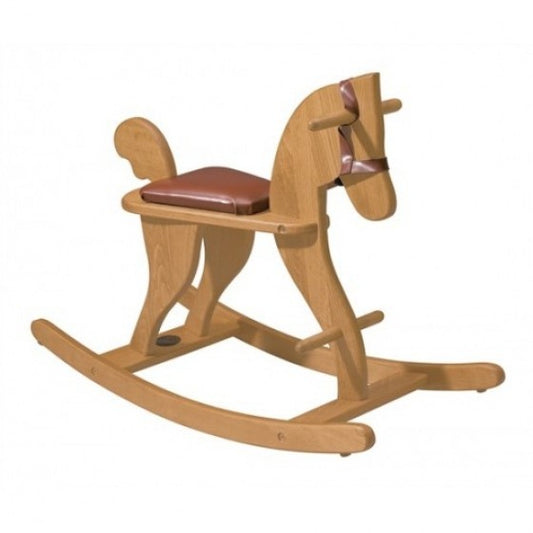 Traditional Wooden Rocking Horse