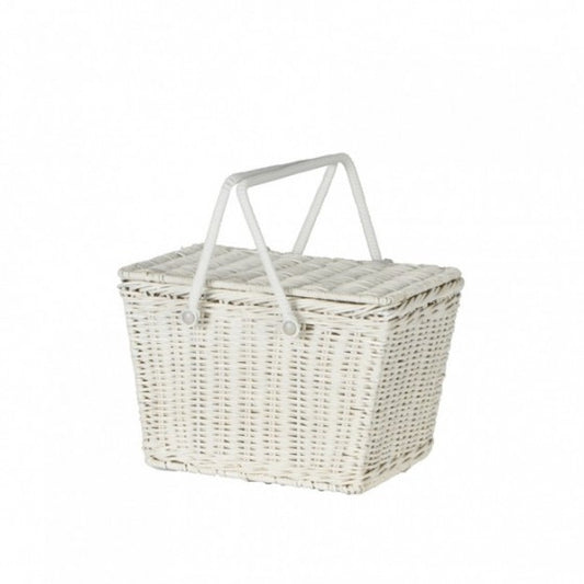 Olli Ella Piki Basket White