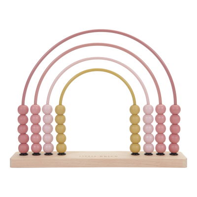 Little Dutch Rainbow Abacus Pink