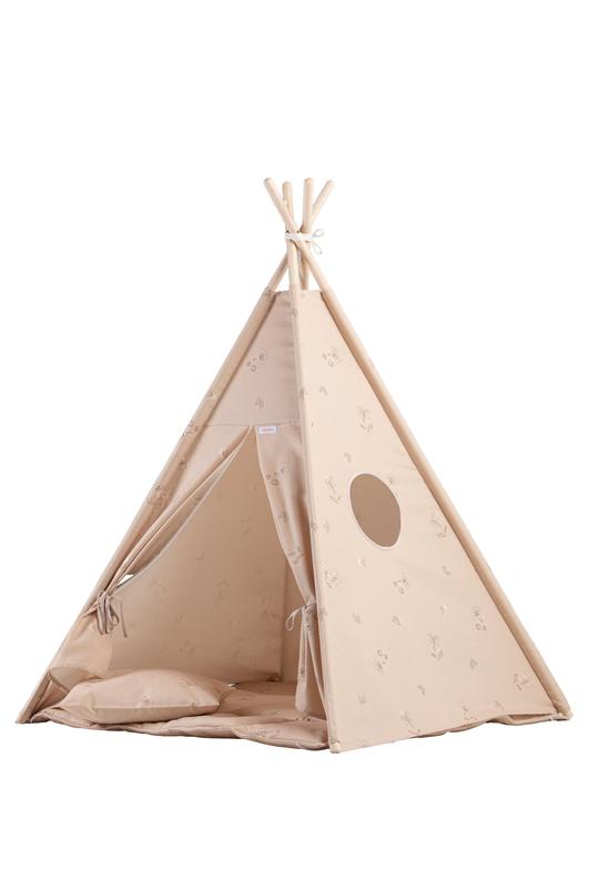 Wigiwama Powder Beige Teepee Set