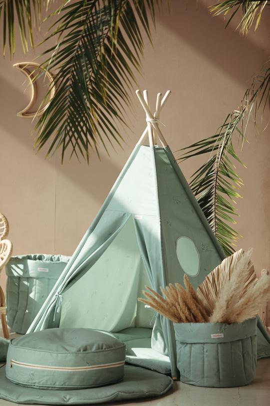 Wigiwama Minty Green Teepee Set