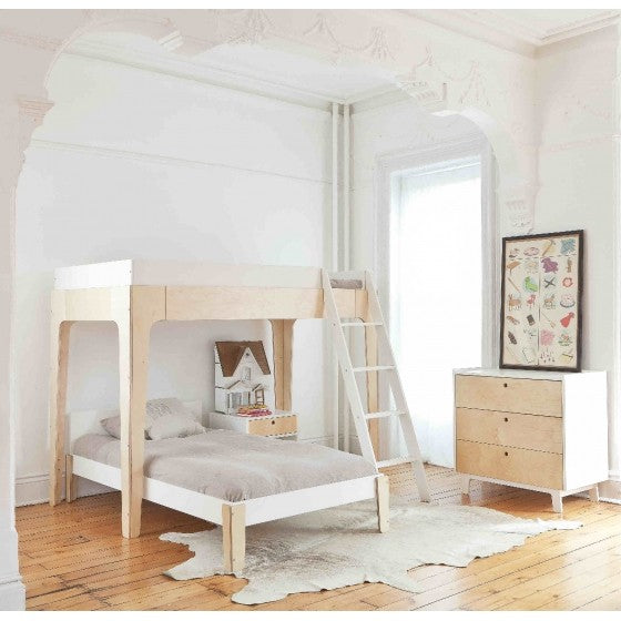 Oeuf NYC Perch Twin Bunk Bed Birch