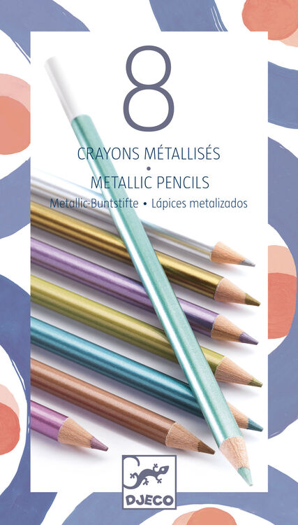 Djeco Metallic Colouring Pencils