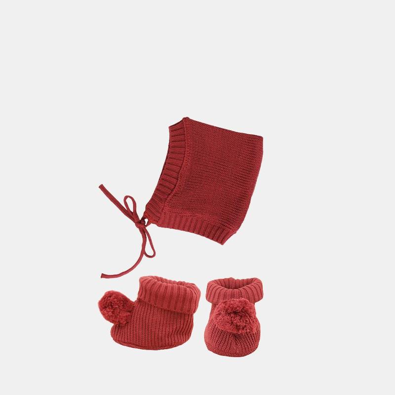 Olli Ella Dinkum Doll Knit Set Plum — Cottage Toys