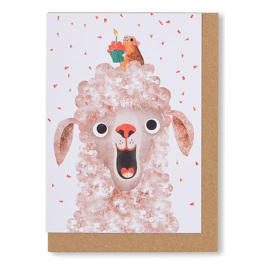 Emily Nash Llama Birthday Card