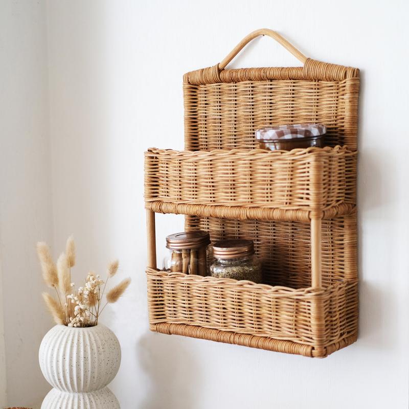 Olli Ella Rattan Hello Hanging Shelf