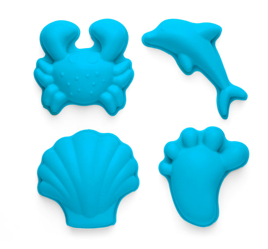 Scrunch Sand Moulds Footprint Set Blue Sky