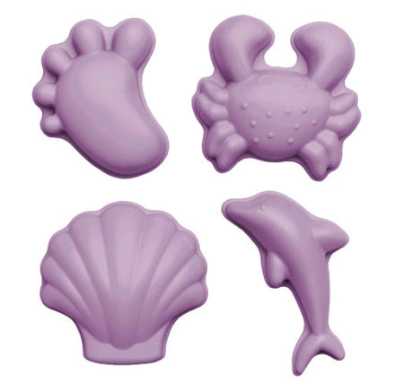 Scrunch Sand Moulds Footprint Set Pale Lavender