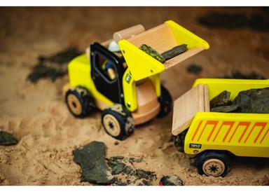 Bigjigs Wooden Front End Loader