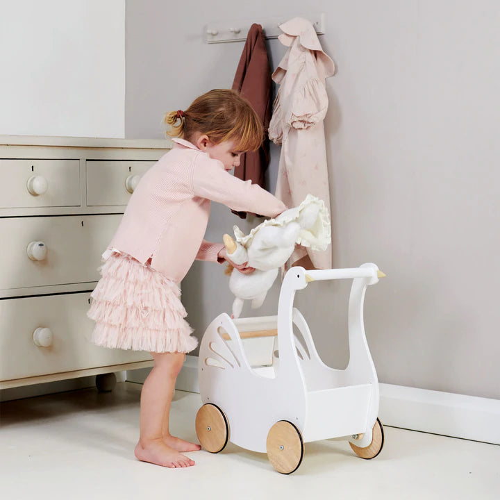 Tender Leaf Toys Sweet Swan Pram