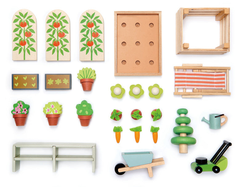 Tender Leaf Toys Greenhouse and Garden Set