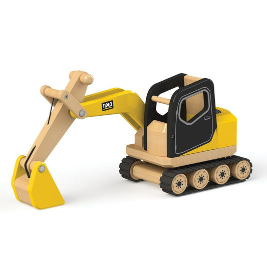 Bigjigs Wooden Digger Toy