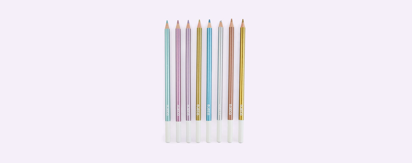 Djeco Metallic Colouring Pencils