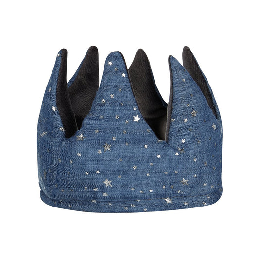 Mimi & Lula Mystical Velvet Crown Grey