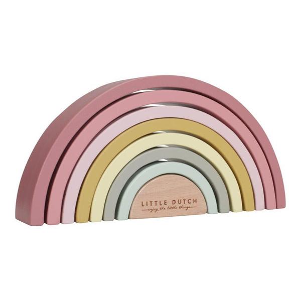 Little Dutch Rainbow Stacker Pink