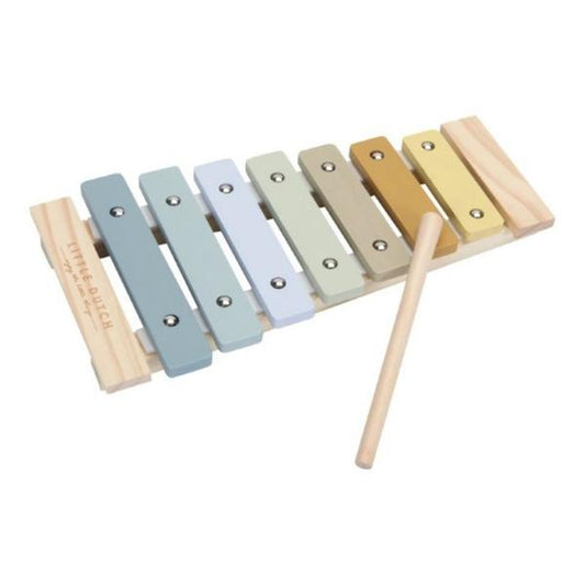 Little Dutch Wooden Xylophone Blue