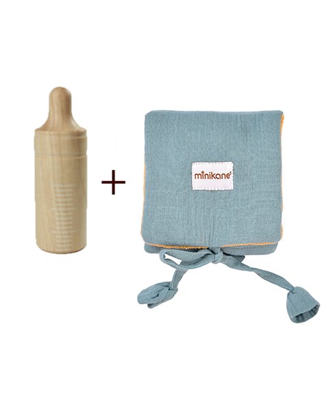 Minikane Doll Changing Mat and Bottle Set