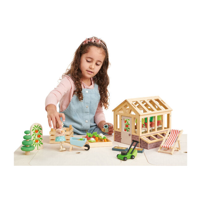 Tender Leaf Toys Greenhouse and Garden Set